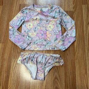 Oshkosh b'gosh 2 piece girls baithing suit‎